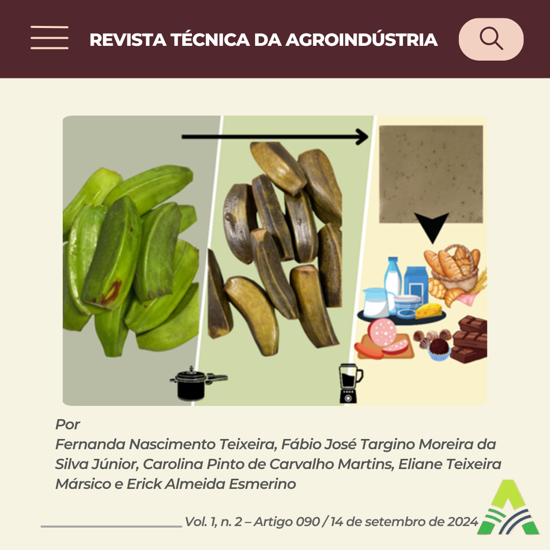 ELABORAÇÃO DA BIOMASSA DE BANANA VERDE E POTENCIAIS APLICAÇÕES EM ALIMENTOS